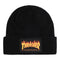 Thrasher - Flame Patch Beanie (Black) *SALE